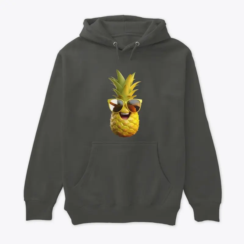 love and pineapples - Cartoon pineapple