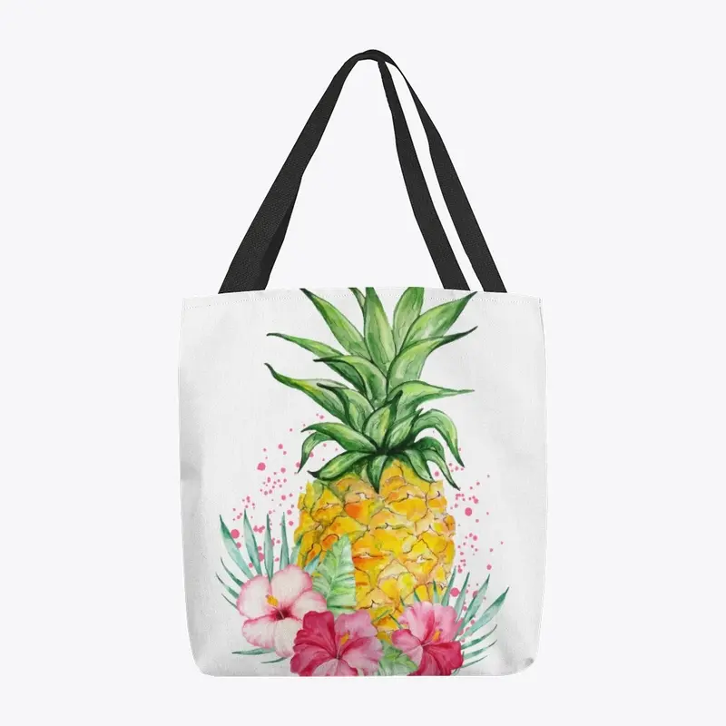 pineapple flowers shirts